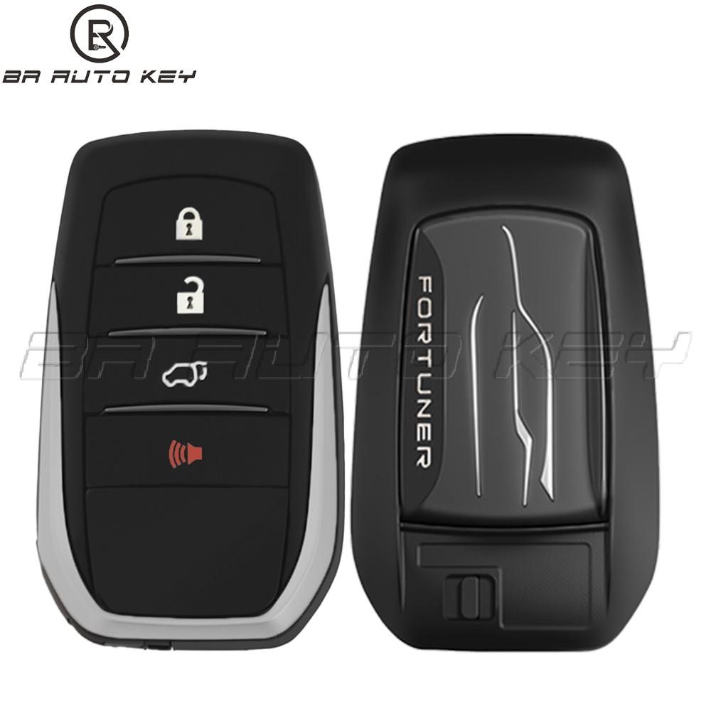 4Buttons Smart Remote Car Key fob for Toyota Fortuner SW4 2015-2019 P/N:61A965-0182 BM1ET BM1EW 312/314MHZ 434MHZ 8A Chip
