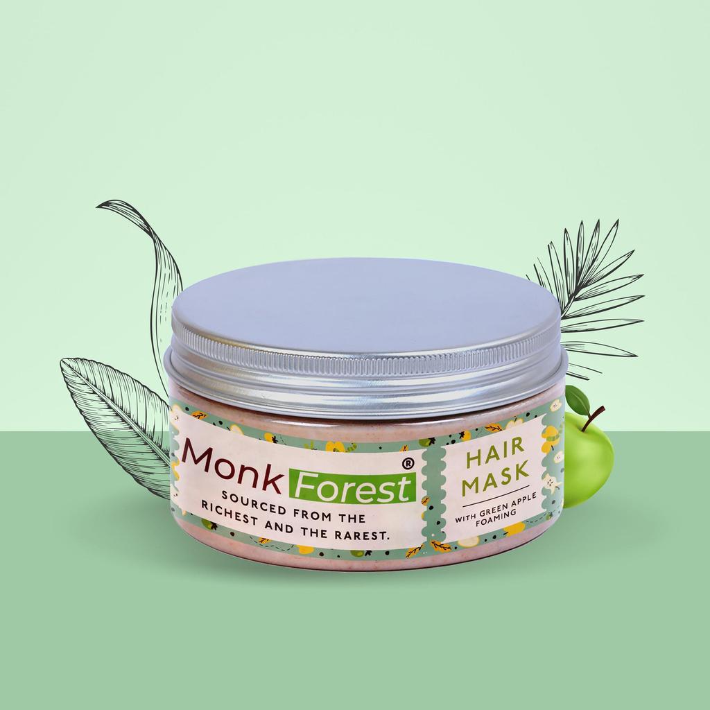 Успокаивающая маска для волос Monk Forest без сульфатов и парабенов (кондиционер)