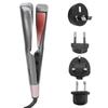 Hair Straightener Curler Professional Temperature Adjustable LCD Curling Iron for Hair Styling 110‑2
