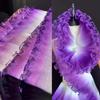 1.83 Meter of Mermaid Magic Yarn Gradient Ruffle 3D Pleated Large Lace Fabric, Suitable for Fabric Decoration Sewing Accessories