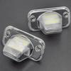 1 Pair LED Number License Plate Light For VW Transporter T4 / Caravelle MK4 / Multivan MK4 Jetta Passat B5 B6 Combi Eurova