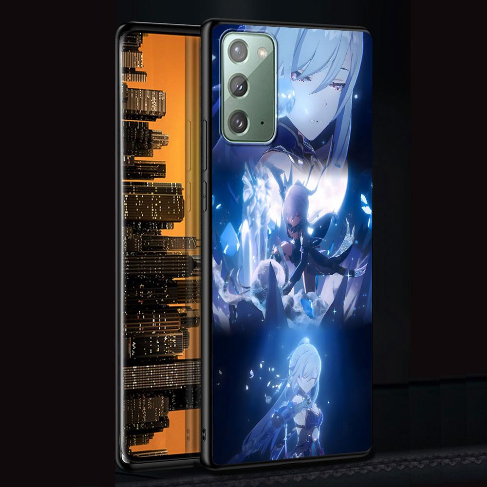 Чехол Jing Liu Honkai Star Rail для Samsung Galaxy Note 10 Plus 20 Ultra 9 8, чехол из ТПУ для телефона, черный мягкий корпус, Funda Capa
