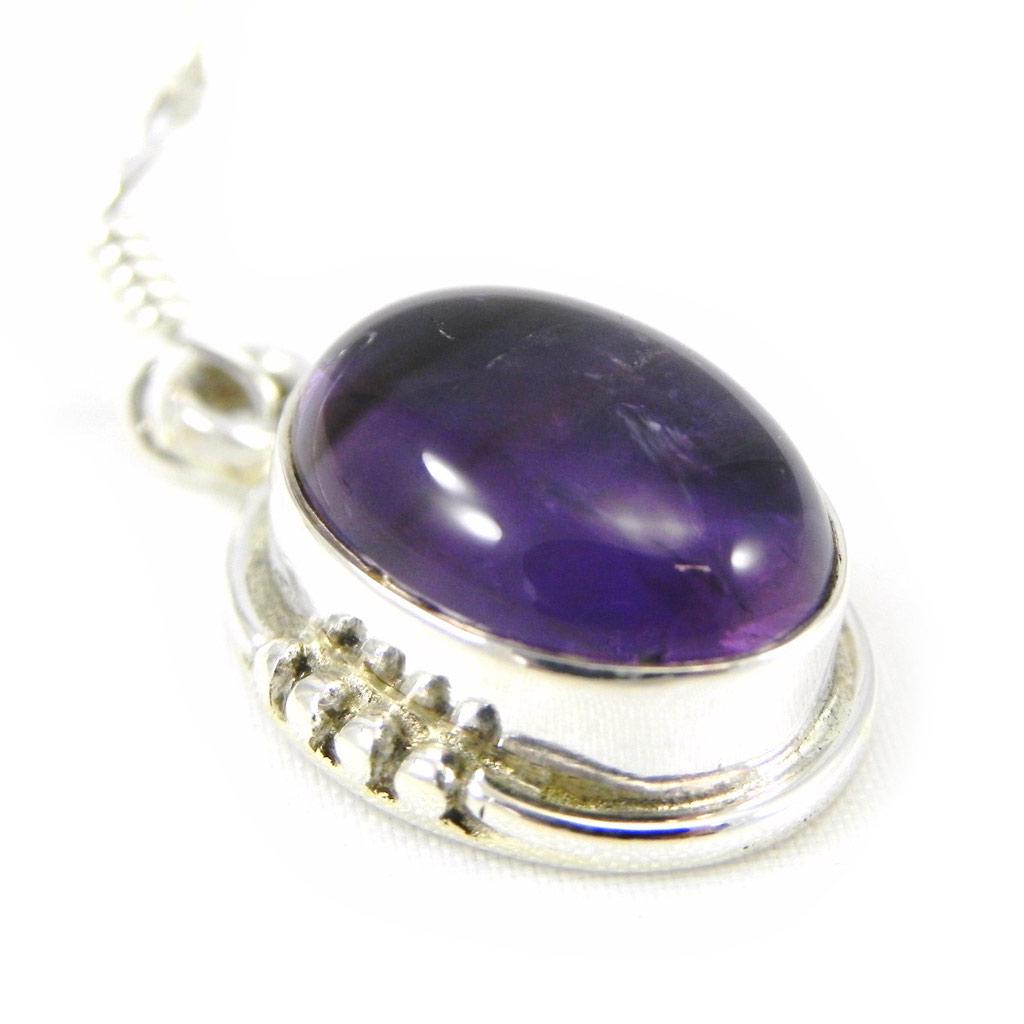 Les Trésors De Lily [H0118] - Серебряные серьги с аметистом «Подвески»