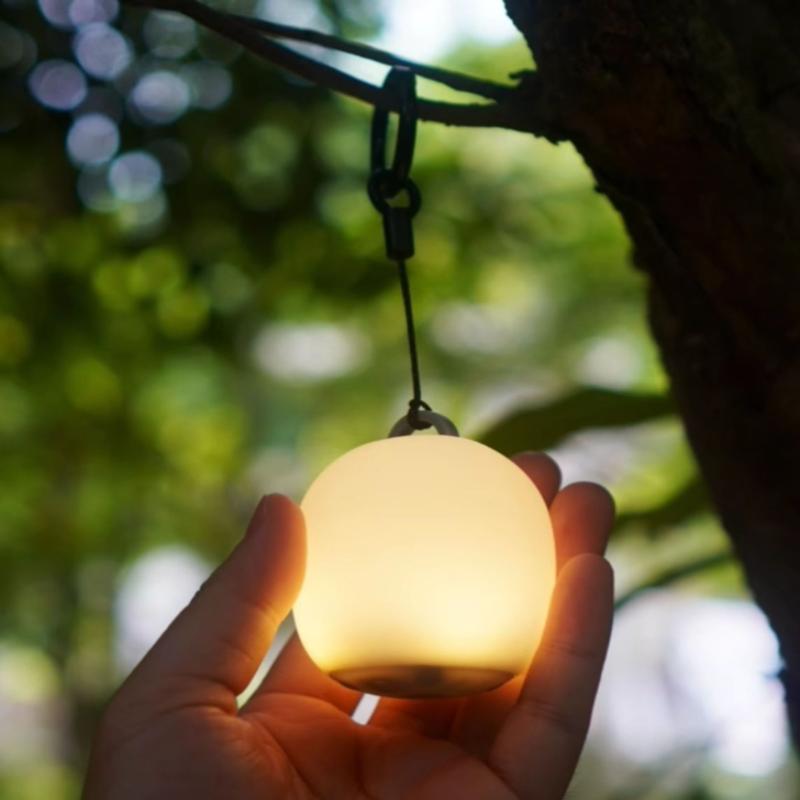 Portable Camping Lantern Rechargeable Led Picnic Lamp Mini Egg-Shaped Squeeze Silicone Light For Outdoor Cozy Ambience