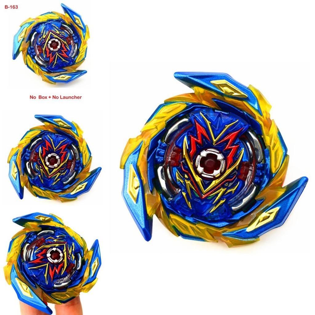 B-163 Beyblade Burst Superking Бустер Brave Valkyrie Ev' 2a Яркий сине-золотой дизайн для захватывающих сражений