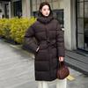 Live broadcast long women's cotton clothes, large twill fabric, hooded with belt, multi-color, sufficient stock, support for small batches