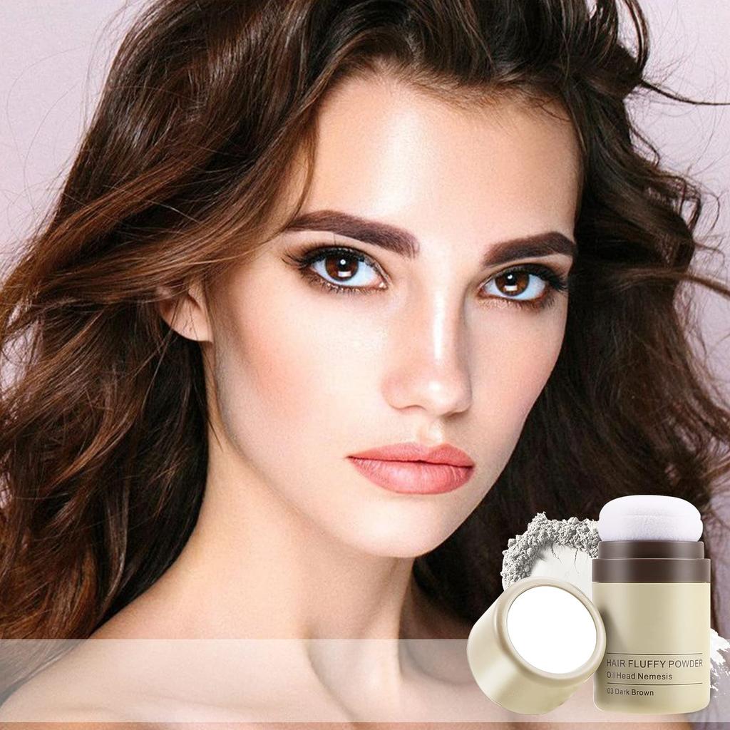 Пудра для волос Boobeen для редеющих корней мгновенно маскирует волосы, пудра для линии роста волос, пудра для подкрашивания, тени, выпадение, (Женский, Мужской, Белый)