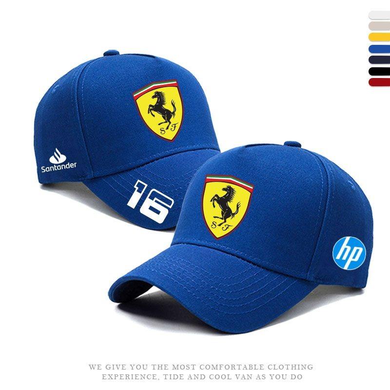 Для Ferrari Печать Логотип Мода Уличная Летняя Спортивная Шляпа Бейсболка Весна Осень Регулируемая Солнцезащитная Шляпа Наклейка Аксессуары