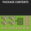 520HV 520 Chain Master Link Connecting Links With O-Ring For Motorcycle Dirt Bike Pack Of 4 Masterlink