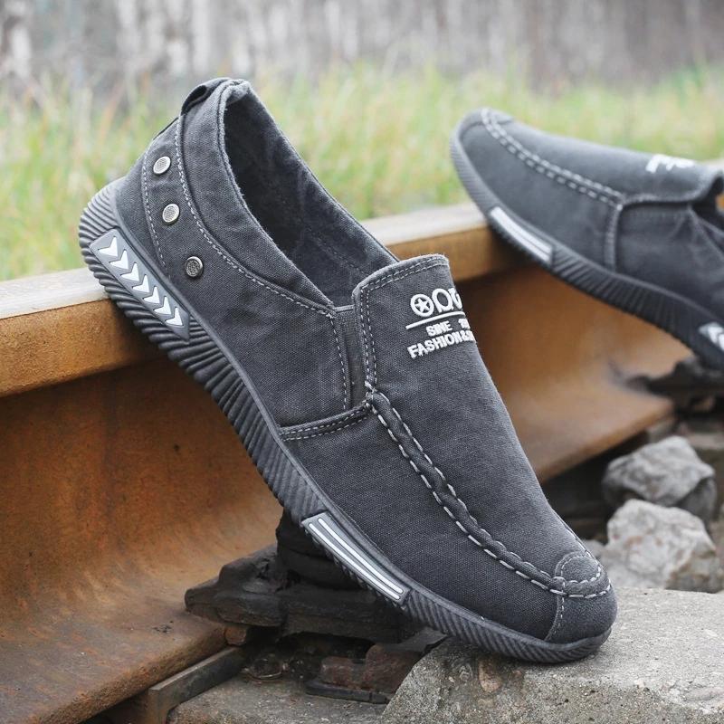 Трендовая мужская дышащая повседневная обувь, Zapatillas Hombre, джинсы, парусиновая обувь, модные лоферы на плоской подошве, эспадрильи, мужские кроссовки на мягкой подошве