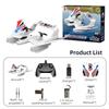 Amphibious Waterproof Gyro Stabilized RC Plane Boat EPP Foam Water Land Flying Airplane Fixed Wing Aircraft Toys Gift