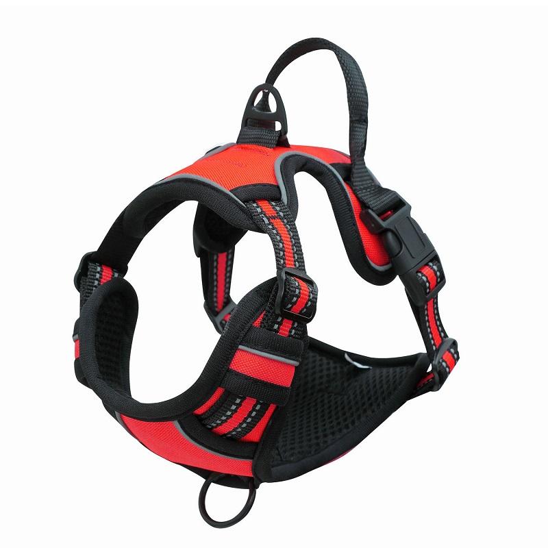 No Pull Dog Harness Large Dog Harnesses Heavy Duty Reflective Easy Control Handle for Large Dog Walking Medium Dogs Pet Supplies