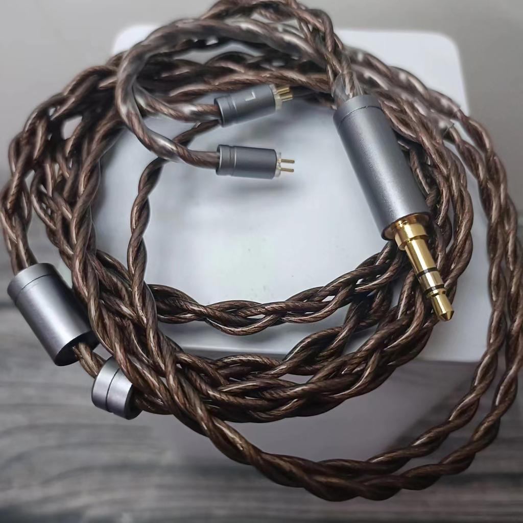 Прочный и гибкий 2-контактный кабель для наушников 0,78 мм для более чистого звука, кабель для гарнитуры для лучшего прослушивания музыки 1,2 метра