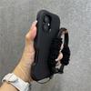 Чехол-бампер Гибридная Броня 2-в-1 с Браслетом на Запястье для iPhone 16 Pro Max Plus 17Air, Противоскользящий, Ударопрочный