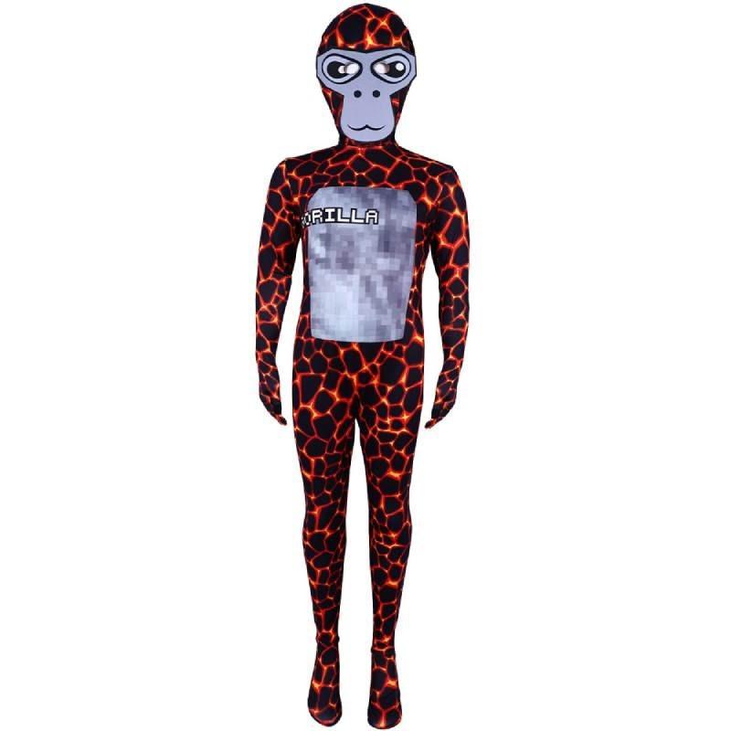 Gorilla Tag Game Cosplay Lava Gorilla Costume Performance Suit For Stage Play