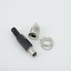 5.5mmx2.1mm DC Power Jack Male Female Socket Panel Mount Connector Dust Cover Metal DC Male Plug 5.5*2.5mm 2.5mm 2.1mm DC099