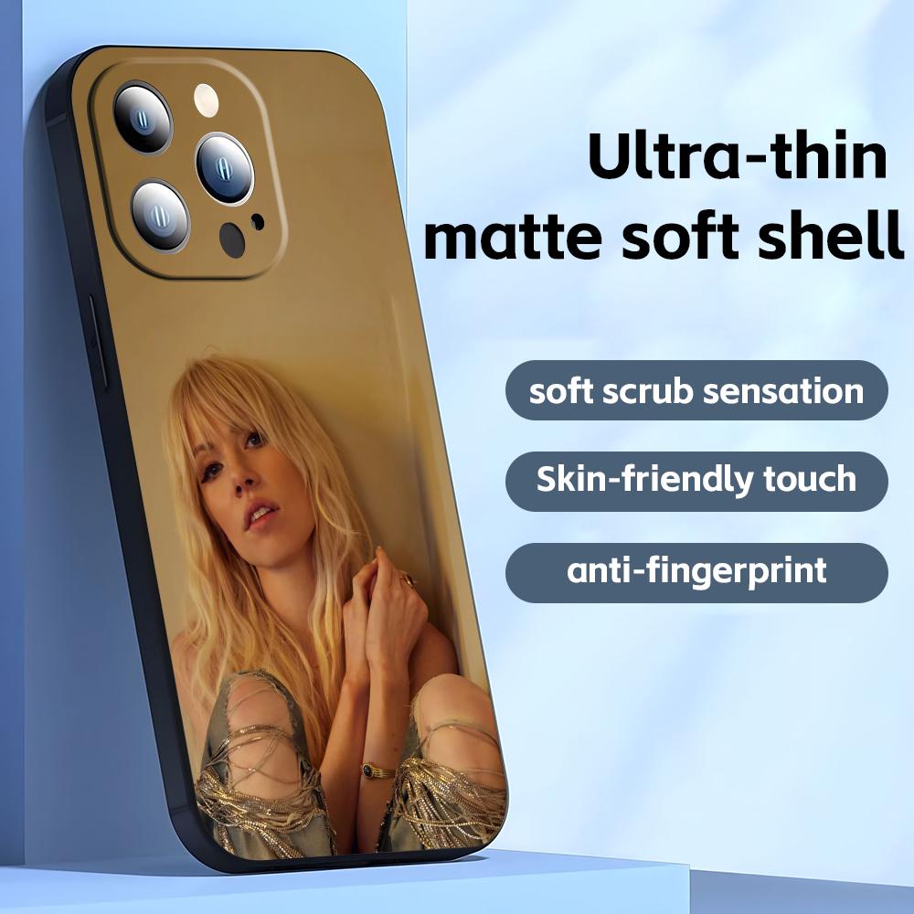 singer carly rae jepsen (0) Phone Case For iPhone17 16 16e 15 14 13 12 11 Plus Mini Pro Max Soft black Shockproof Cover