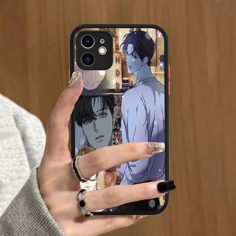 Чехол для телефона из силикона с матовым покрытием 'Nerd Project Bl Anime' для iPhone 13 14 15 16 Pro Max 11 12 X Xs Max Мягкая накладка
