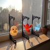 Deer Bird Owl Bookshelf Lamp Wrought Iron Reading Nook Light Library Lantern  Office