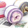 Colorful Scarf Thread Hand-Woven Cake Thread Gradual Change In Thick Hand-Woven Thread