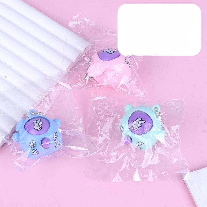 1 шт. Брелок-яйцо для гадания, Ножницы Камень Ткань, Яйцо-игрушка с меняющимся лицом, Креативные подарки, В наличии