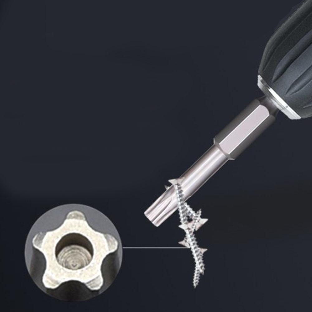 Набор бит-отверток Torx с пятью гранями, мм, переходное ручное измерение отклонения