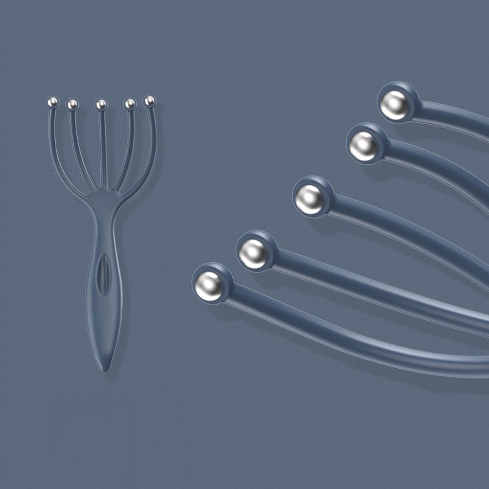 Stress Relif Home Office Use Neck Massage Tool Health Care Five Finger Head Massage Scalp Massager