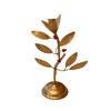 Iron Art Branch Candle Holder Vintage Metal Leaf Candlestick Home Living Room Wedding Party Tealight Candle Stand Dining Table Centerpiece Ornament