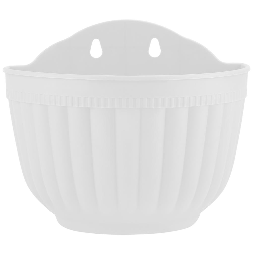 Пластиковый цветочный горшок из полипропилена, подвесной на стену