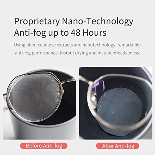 AUGEN by VisionsIndia Салфетки для линз против запотевания Предварительно увлажненные салфетки против запотевания Очки, Очки для зрения, Очки, Защитные очки, Объектив камеры и Антифог с масками (P