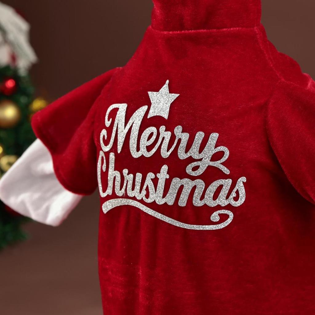 Большой Белый Гусь Санта Клаус Рождественское Украшение для Крыльца и Костюм