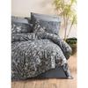 Bed Linen Set - 1 Duvet Cover 220 X 240 Cm + 2 Pillowcases 60 X 60 Cm - 100% Reinforced Cotton - Anthracite