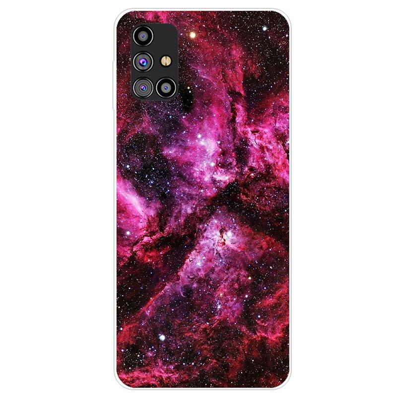 Чехол для телефона Samsung M31s Мягкий силиконовый чехол TPU для Samsung Galaxy M31s Чехол M31 SM 31S GalaxyM31 Бампер Coque