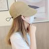 Корейский стиль Женская легкая шляпа-ведро с защитой от ультрафиолета и завязками