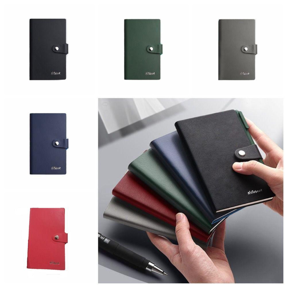 Scrapbooking Pocket Notepad Agenda Organizer Diary Notebook 6 Color Mini Notebook Office Supply