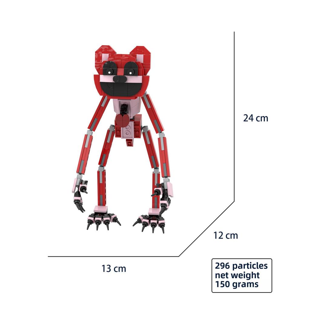 Poppy3 Улыбающиеся существа: Строительные блоки Sleepy Cat