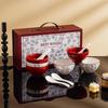 Xiaoyueya Nordic Rose Holiday Ceramic Dinnerware Gift Set