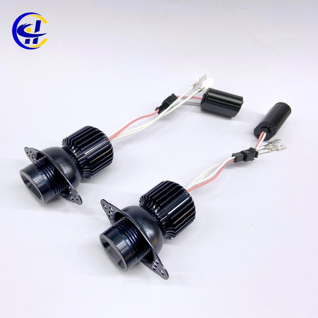 Светодиодная дневная ходовая фара 40 Вт с ангельскими глазками для BMW 3 серии E90 LCI