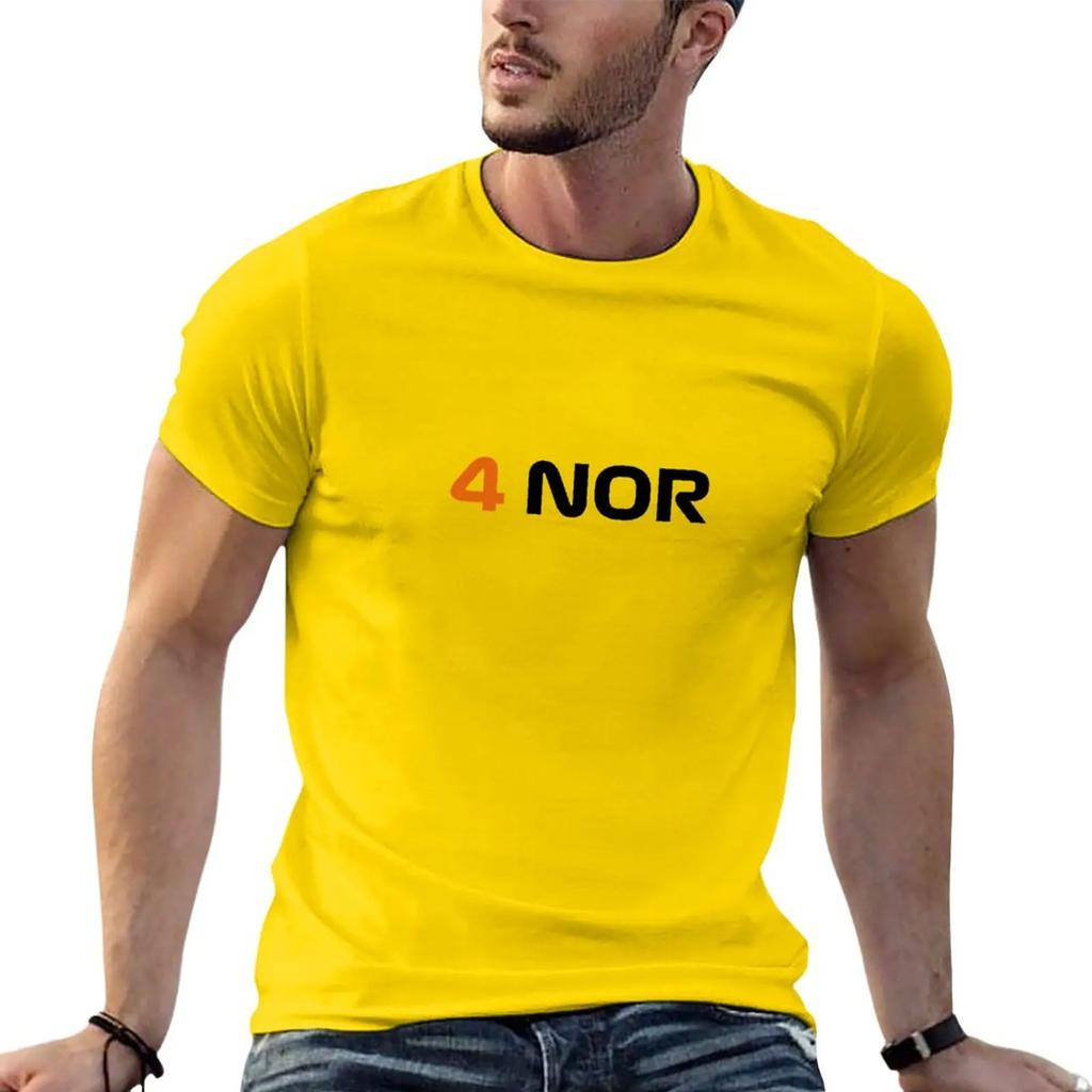 F1 Driver Lando Norris 4 T-Shirt summer top Tee shirt Oversized t-shirt sublime t shirt t shirts for pack