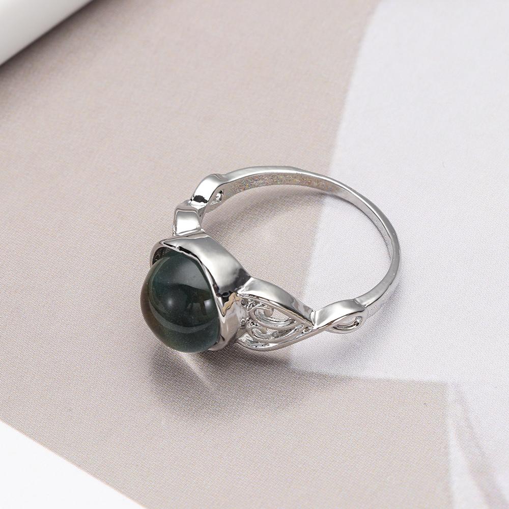 Gift New Fashion Gift For Women Girl Mood Ring Luminous Color Change Rings Temperature Control