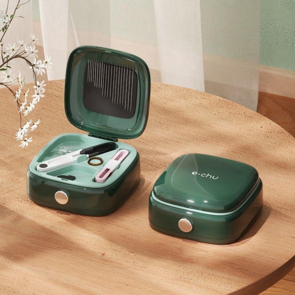 Durable Magnetic Sewing Box Set Hand Sewing Tools Small Sewing Box New Household Sewing Box