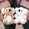 Сидящее животное Коала Плюшевый брелок Детский для девочек Мягкий с хлопковым наполнителем Аксессуар для сумки