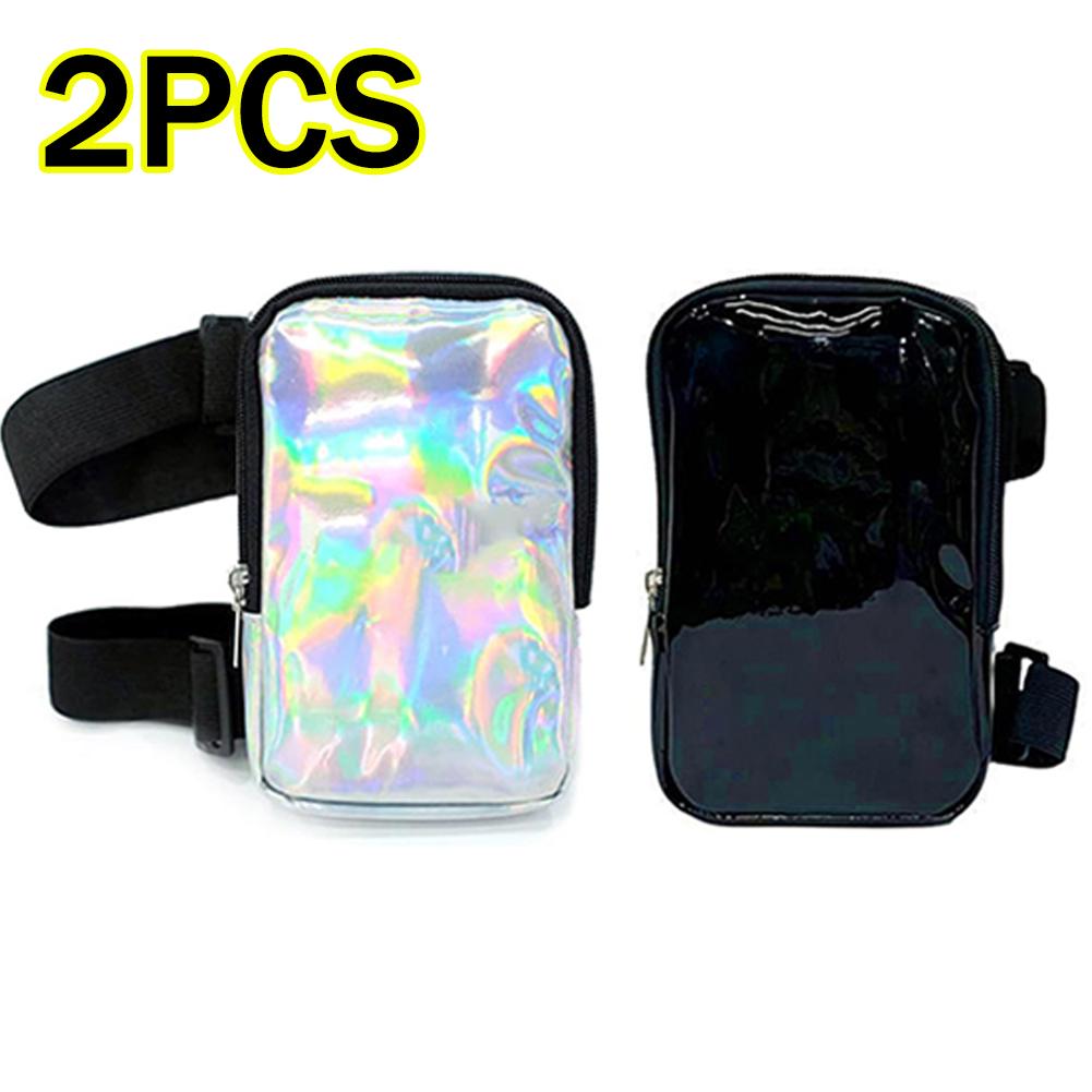 Черная набедренная сумка для женщин и мужчин, поясная сумка с регулируемыми ремнями и молнией, сумка для телефона, нагрудная спортивная поясная сумка