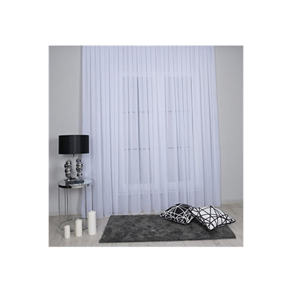 Плоская плиссированная тюль из микро-шелковой вуали кремового цвета