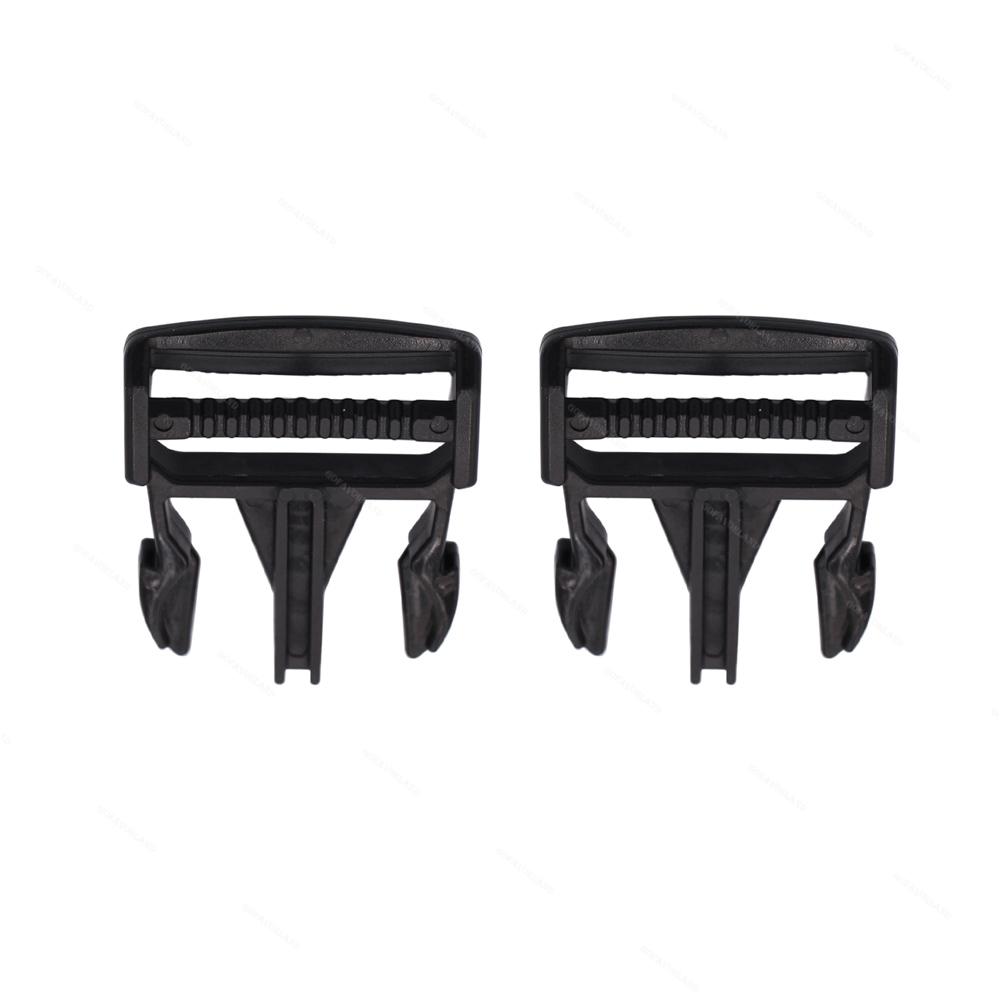2Pcs Left Or Right Or Front Or Rear 40mm Male Side Body Net Buckle Black Plastic 5452505 For Polaris Ranger 570 XP Diesel 2016