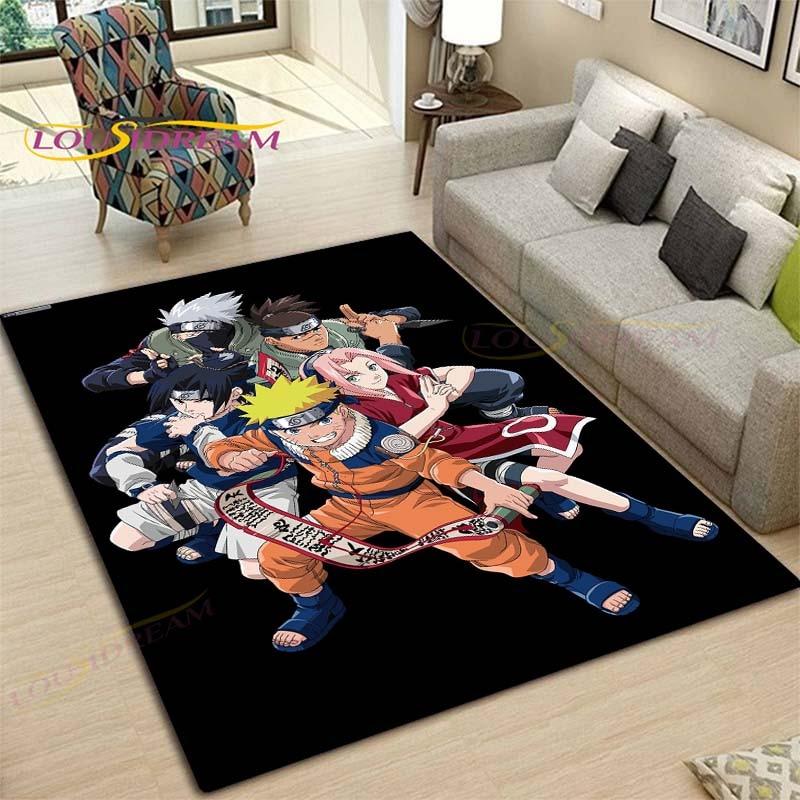 Ковер в стиле аниме «Наруто», детские ковры, коврики для гостиной, чайного стола, ковер для спальни, моющиеся напольные коврики, бытовой коврик, коврик с динозавром