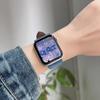 cloth Leather loop For Apple Watch band women Series Ultra 10/9/8/7/6/5/4/3/2/1 SE 38mm 40mm 41mm 42mm 44mm 45mm 46mm 49mm Strap