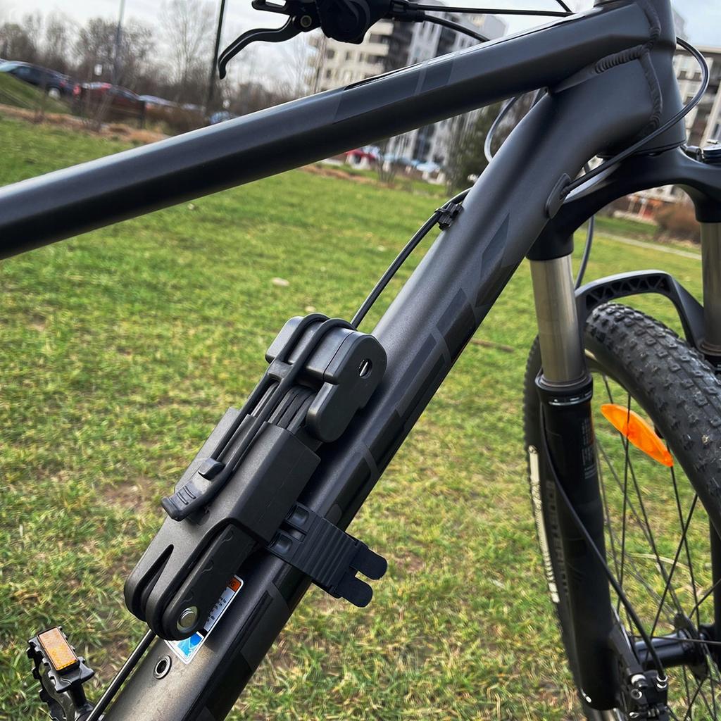 Folding Bike Lock, Hardened Steel, Anti-Theft, Frame, 2 Keys