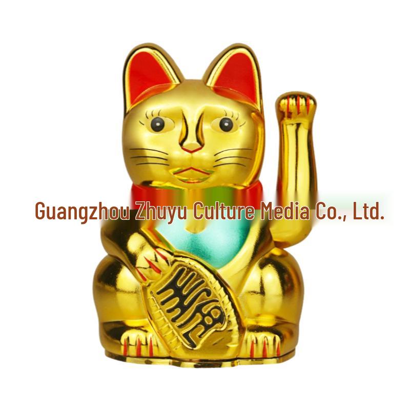 Large Multi-size Lucky Cat Figurine - Wealth & Fortune Home Decoration, Perfect for New Store Opening or Housewarming Gift