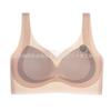 Ice silk beautiful back gathering fixed cup lifting comfortable breathable light bra cover